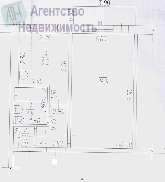Однокомнатная квартира по ул.Пушкина, д. 4, г.Ленинск-Кузнецкий